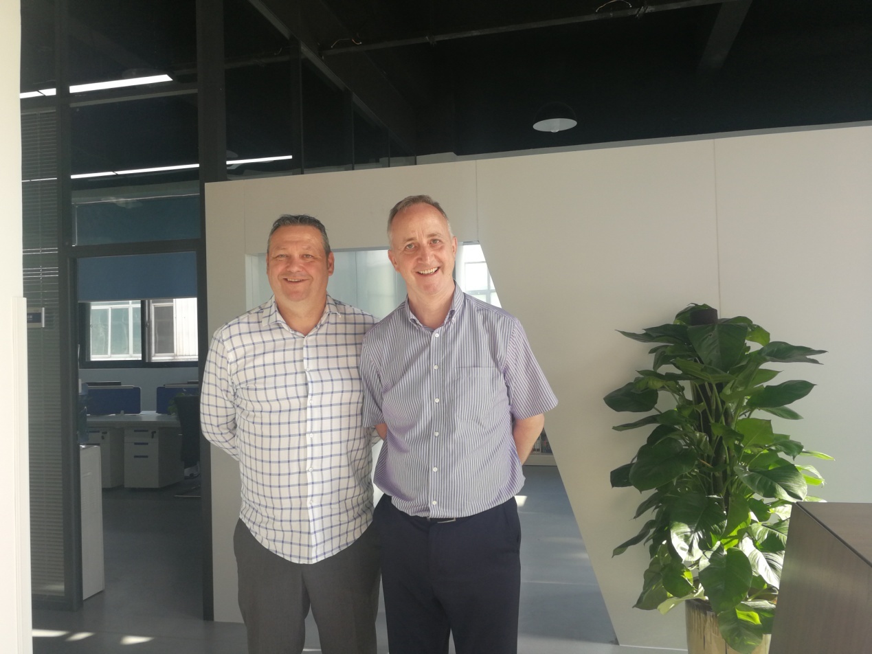 海外英国客户参观科林空调事业部