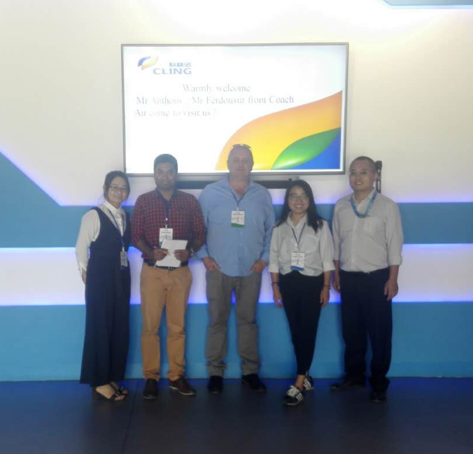 澳大利亚COACH AIR公司领导莅临科林空调参观交流