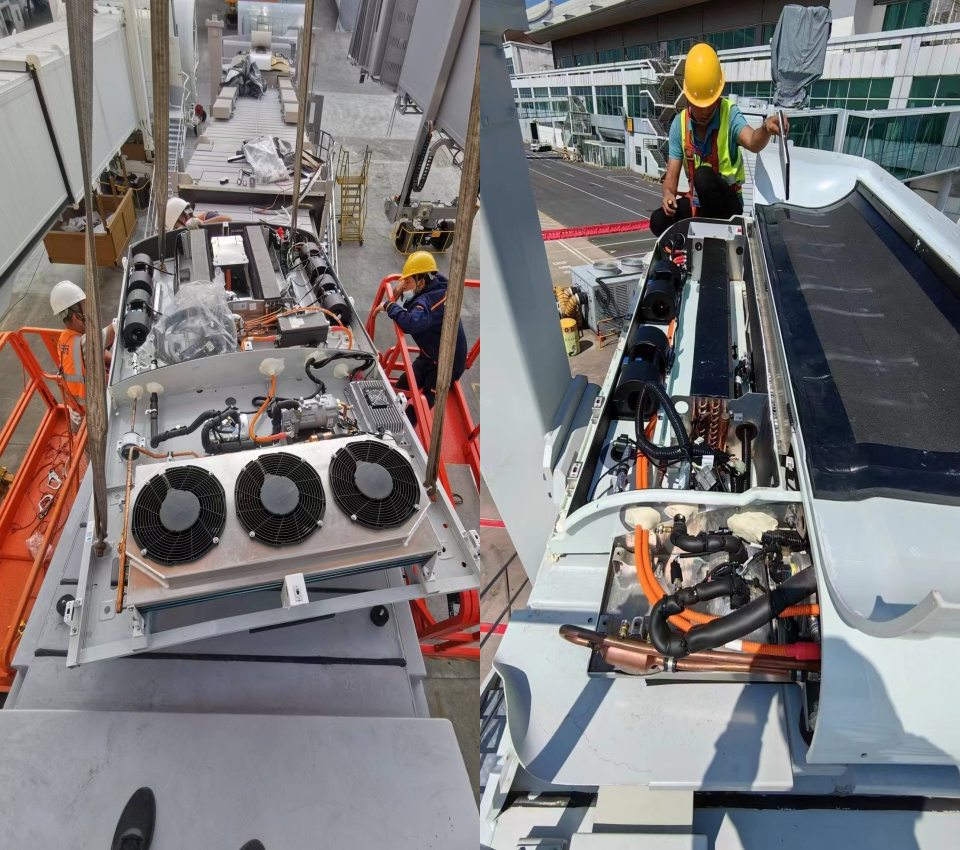 莫达萨公交车上已安装了Cling电动空调